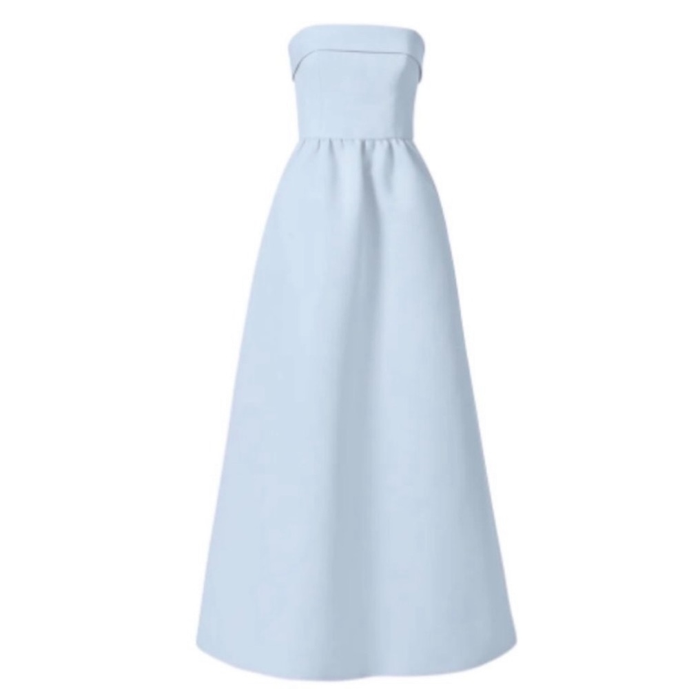 Amsale Rene Ice Blue Dress